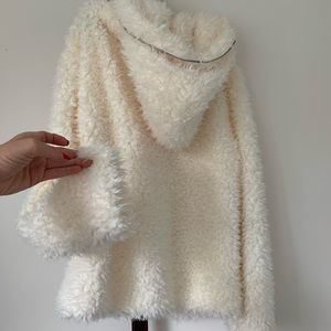 Fuzzy Sherpa Winter Jacket